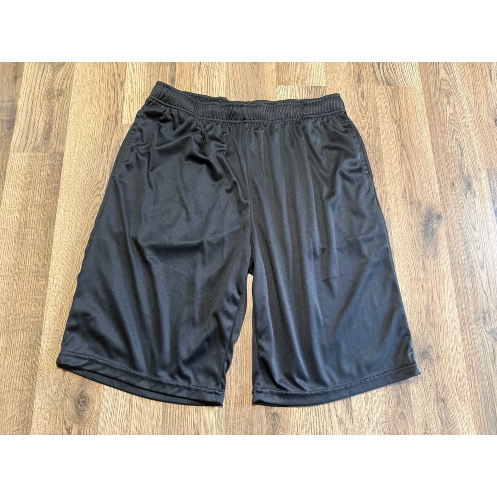 Zone Pro Athletic Shorts Mens Medium Black Adult Gym Basketball Excellent